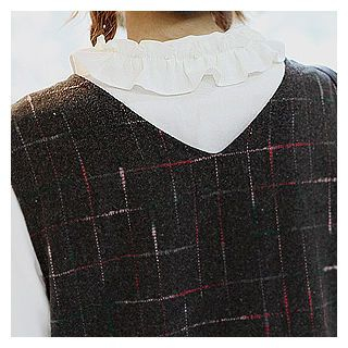 Sechuna Frill-Collar Long-Sleeve Shirt