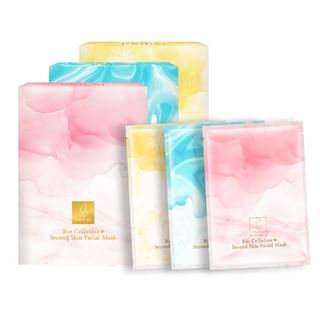 UNICAT - Bio Cellulose Second Skin Facial Mask Whitening - 3 pcs