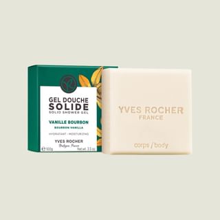 Yves Rocher - Moisturizing Solid Shower Gel Bourbon Vanilla 100G