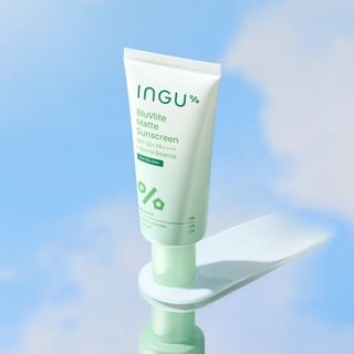 INGU - BluVlite Matte Sunscreen SPF50 PA++++ + Biome Balance 50g