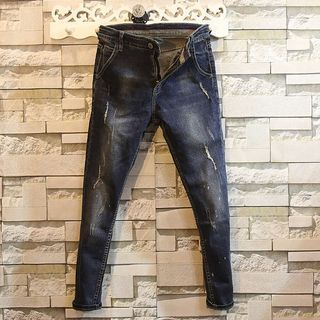 Rockedge Distressed Skinny Jeans