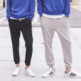 Dubel Couple Plain Sweatpants