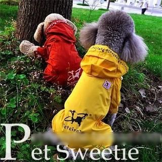 Pet Sweetie Dog Raincoat