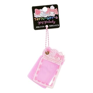 Sanrio My Melody Acrylic Photo Frame Charm Dark Pink 1 pc