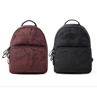 Mr.ace Homme Camouflage Canvas Backpack