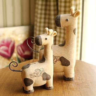 Cottage Dream Woolen Giraffe Ornament