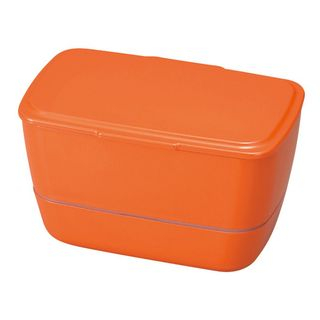 Hakoya Hakoya gb Cool Bento 2 Layers Lunch Box Valencia Orange