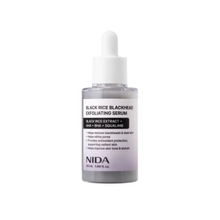 Nida - Black Rice Blackhead Exfoliating Serum 50Ml