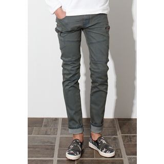 Ohkkage Seam-Detail Jeans