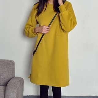 Pony's Tale Long-Sleeve Pullover Dress