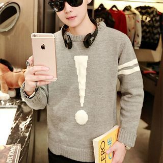 JUN.LEE Exclamation Mark Sweater
