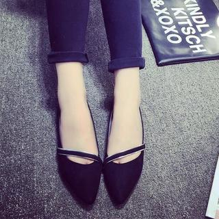 Chryse Strap Pointy Flats