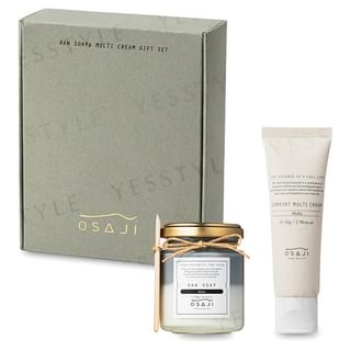 OSAJI - Muku Raw Soap & Comfort Multi Cream Gift Set 1 set