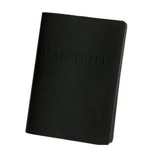 Digit-Band Silicon Passport Case Black - One Size