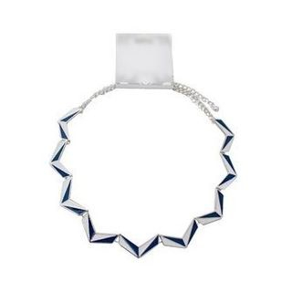 KELA Color Block Metal Necklace