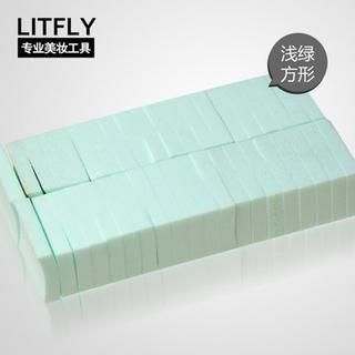 Litfly Makeup Sponge (Green) 40 pcs