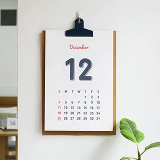 BABOSARANG 2016 Clip Wall Calendar (L) Ivory - One Size