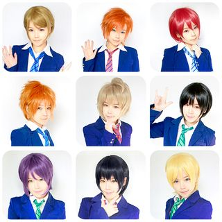 Ghost Cos Wigs Cosplay Wig - LoveLive! Male Version