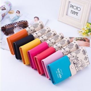 Pennyshine Faux-Leather Printed Wallet