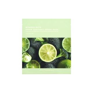 Wonder Bath - Super Vegitoks Green Mask 28G X 1 Sheet