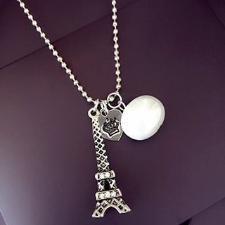 EPOQ Eiffel Tower Dangle Necklace
