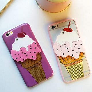 Casei Colour Ice Cream iPhone 6+ case with Mirror