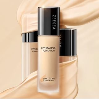 ZEESEA - Silky Lasting Liquid Foundation-Hydra & Blemish Concealing - 4 Shades #HC02 Cool pale beige - 30g