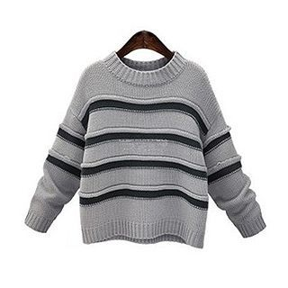 AGA Ribbed Stripe Sweater