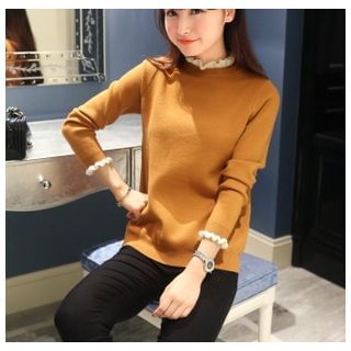 Jiuni Frilled Sweater