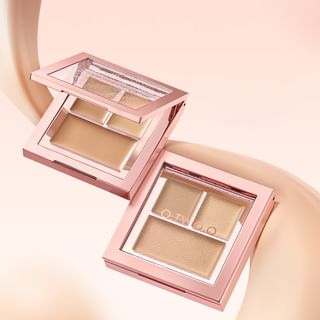 O.TWO.O - Flawless Concealer Palette - 2 Shades #02 Medium