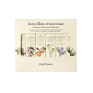 MediFlower - Bonita Garden Hand Cream Set 75g x 6 pcs