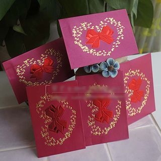 Rosy Bliss Wedding Red Packet