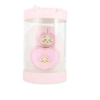 SHOBIDO - Chiikawa Bathtime Gift Sponge & Bath Fizz Usagi Citrus Peach - 2 pcs