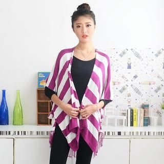 59 Seconds Striped Convertible Stole