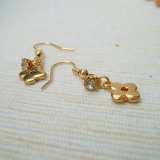 MyLittleThing Gold Charming Earrings Gold - One Size