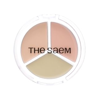 The Saem - Cover Perfection Triple Pot Concealer Glow - 3 Types #19C