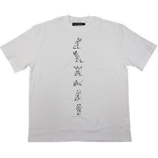 Alan Chan T-shirt(Short Sleeve) - Tai Chi in White with Black