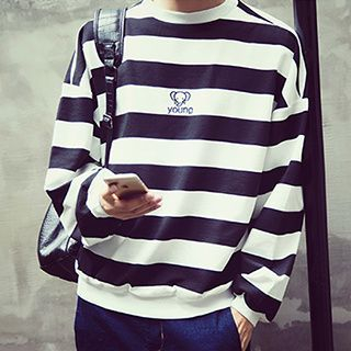 Streetstar Striped Pullover