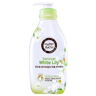 HAPPY BATH Sensual White Lily Perfume Body Wash 500g 500g
