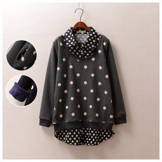 Waypoints Dotted Collared Pullover