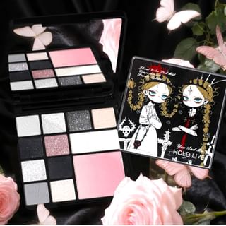 HOLD LIVE - 12 Color Pink Mist Compreshensive Powder Palette - 2 Types #H07