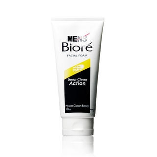 Kao - Biore Men's Facial Foam - Deep Clean Action Super Scrrubs 100g