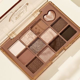 Jill Leen - Multi Eyeshadow Palette - Misty Brown Plate #03 Misty Brown Plate