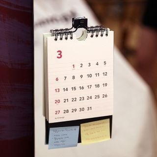 Full House Printed Foldable Desk / Wall Calendar (Medium)
