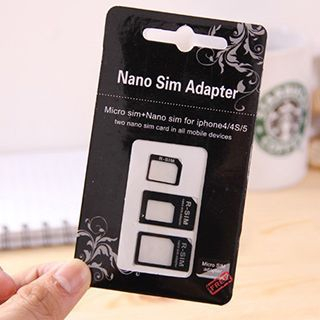 Casei Colour 3 In 1 Nano Sim Card Adapter