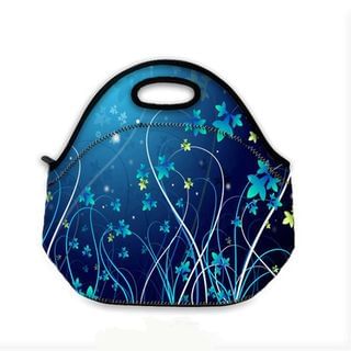 Quinto Flower Pattern Portable Lunch Bag