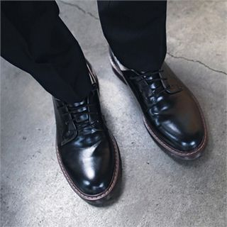 MITOSHOP Faux-Leather Oxfords