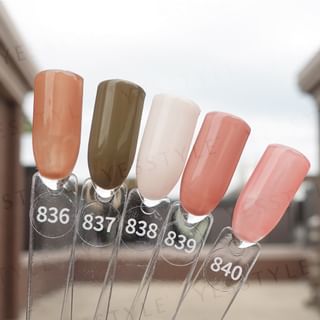 Cosplus - Da Vinci Color Code Nail Gel Polish Leda And The Swan 838 Milk White