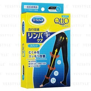 Medi Qtto Slimming Compression Open-Toe Tights 1 pair - Black - L