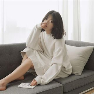 LIPHOP Loose-Fit Pullover Dress
